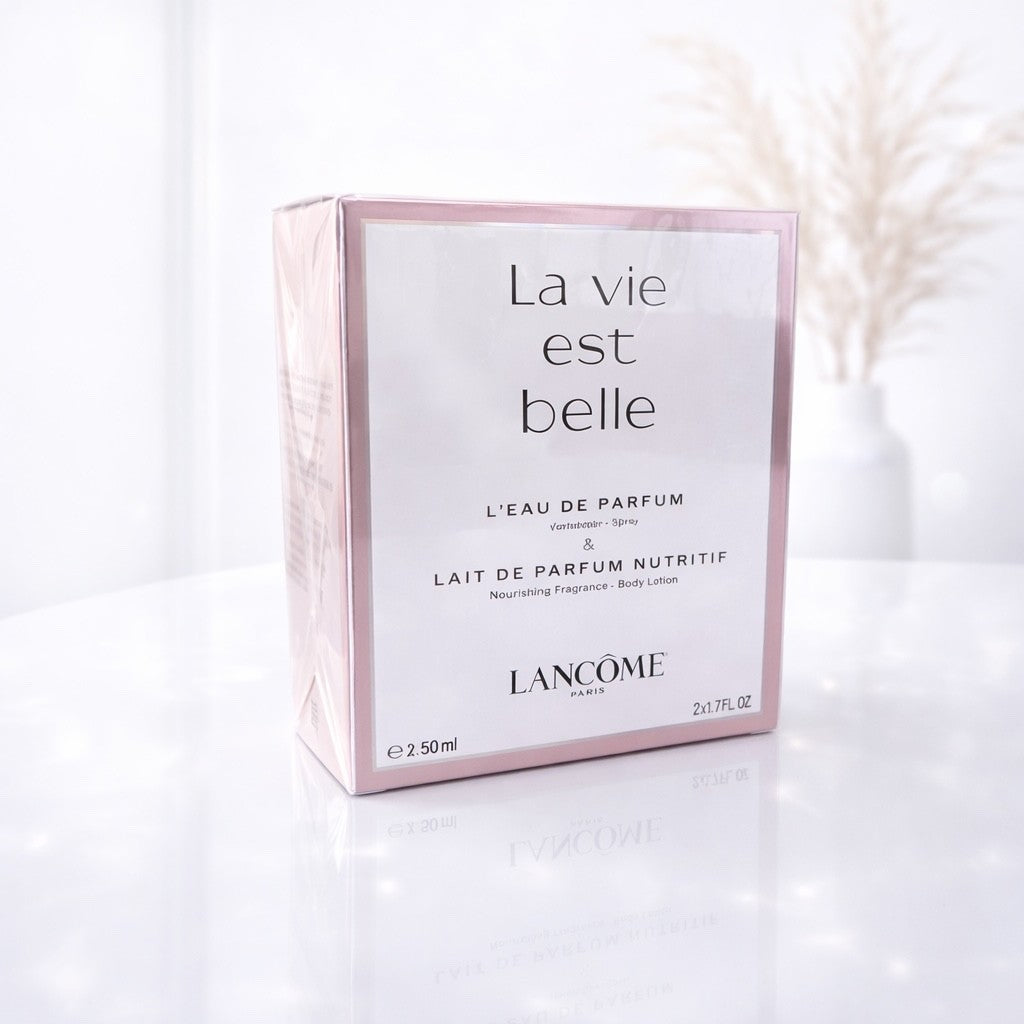 Lancôme La Vie Est Belle Set 50 ml EDP + Bodylotion 50 ml NEU OVP Original