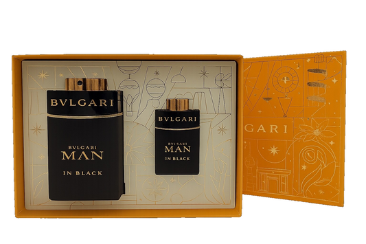 Bvlgari Man in Black 100 ml Eau De Parfum & 15 ml Eau de Parfum Neu & Ovp