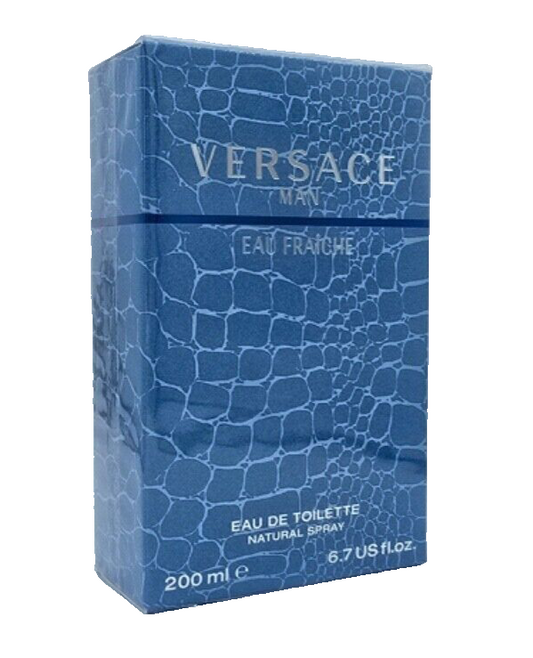 Versace Eau Fraiche Herren Eau de Toilette Spray - 200 ml NEU & OVP