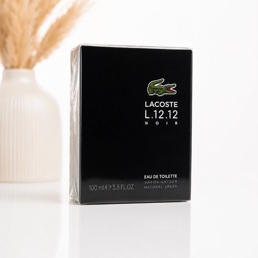 Lacoste L.12.12 Noir Eau de Toilette 100ml Herren Duft NEU & OVP Original EDT