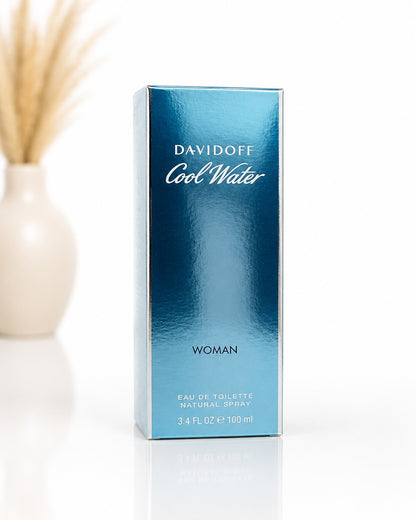 Davidoff Cool Water Woman EDT 100 ml Damen Duft Frisch Aquatisch Neu & OVP