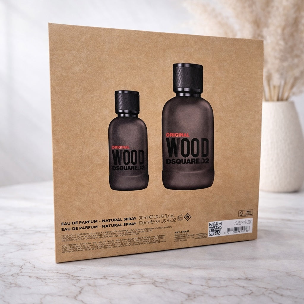 Dsquared2 Wood Original Eau de Parfum 100 ml + Eau de Parfum 30 ml Set