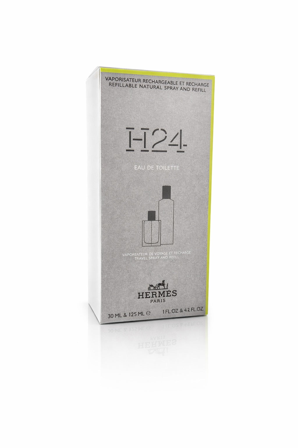 Hermes H 24 Eau de Toilette Spray 30 ml + Nachfüll Flasche 125 ml EDT