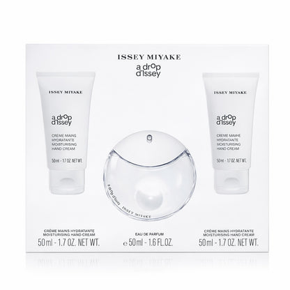 Issey Miyake A Drop d`Issey  50 ml Eau de Parfum &  2 x 50 ml Hand Creme SET