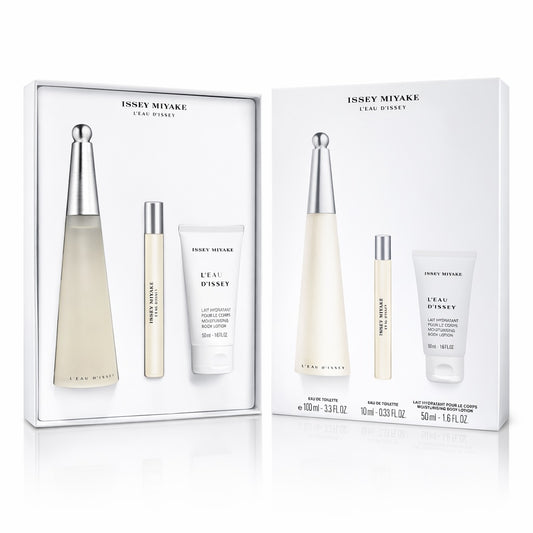 Issey Miyake L'eau D'Issey 100 ml Eau de Toilette & 10ml EDT & Bodylotion 50 ml