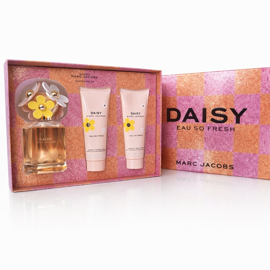 Marc Jacobs Daisy Eau de Toilette 100 ml & Bodylotion 75 ml & EDT 10 ml OVP