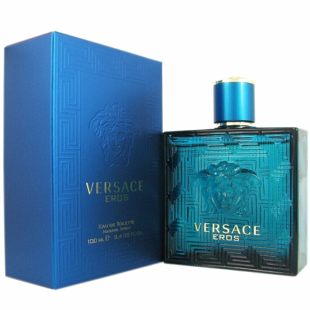 Versace Eros Herren Eau de Toilette Spray - 100 ml NEU & OVP